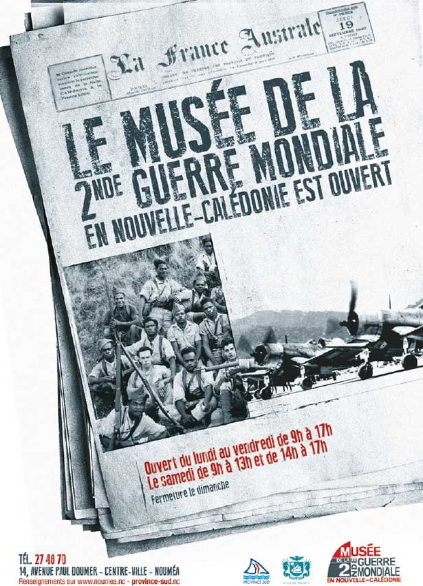 Affiche du Musée de la seconde Guerre Mondiale