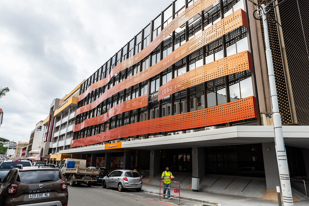 Nouméa - Siège de la direction Provinciale de l'Action Sanitaire et Sociale (DPASS) Gallieni II et la province Sud