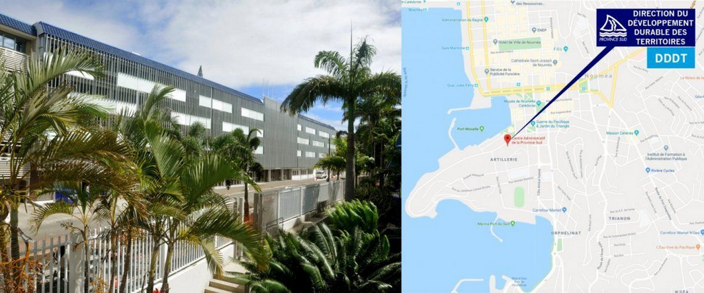 Nouméa - Direction du Développement Durable des Territoires (DDDT) et la province Sud