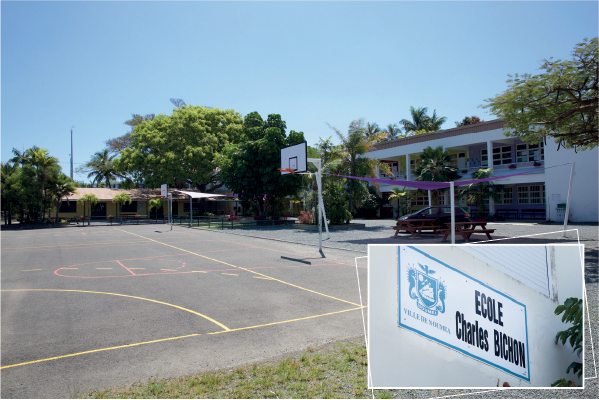 Nouméa - École Charles BICHON et la province Sud