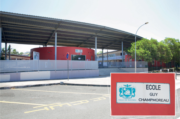Nouméa - École Guy CHAMPMOREAU et la province Sud