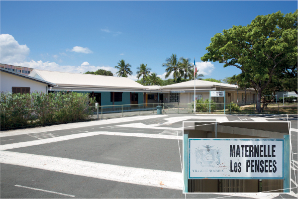 Nouméa - École Les PENSÉES et la province Sud