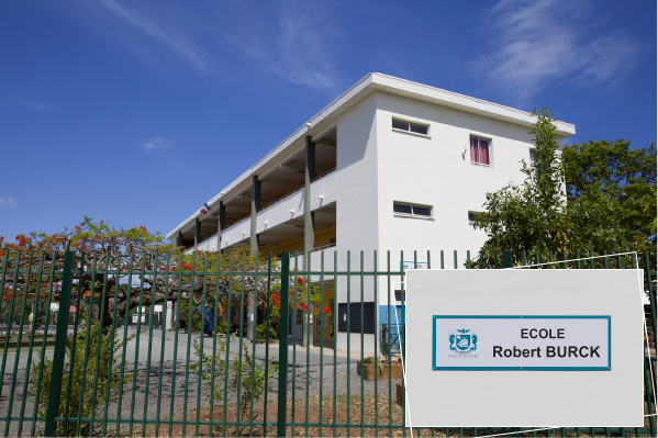 Nouméa - École Robert BURCK et la province Sud