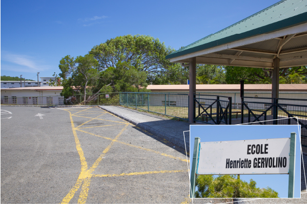 Nouméa - École Henriette GERVOLINO et la province Sud