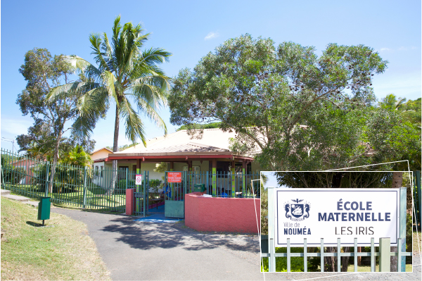 Nouméa - École Les IRIS et la province Sud