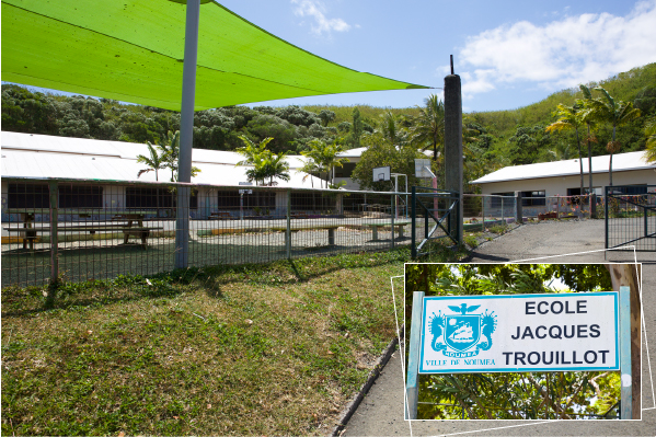 Mont-Dore - École Jacques TROUILLOT et la province Sud