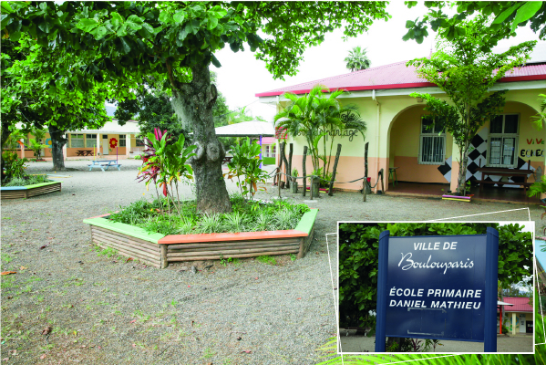 Boulouparis - École Daniel MATHIEU et la province Sud