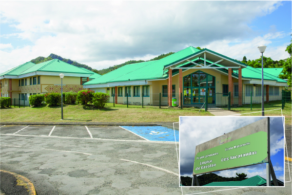Dumbéa - École Louise DE GRESLAN et la province Sud
