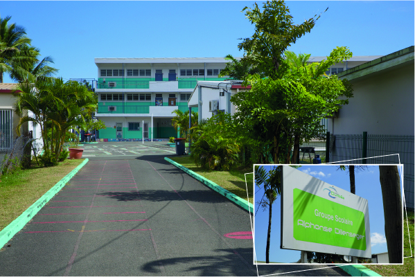 Dumbéa - Koutio - École Alphonse DILLENSEGER et la province Sud