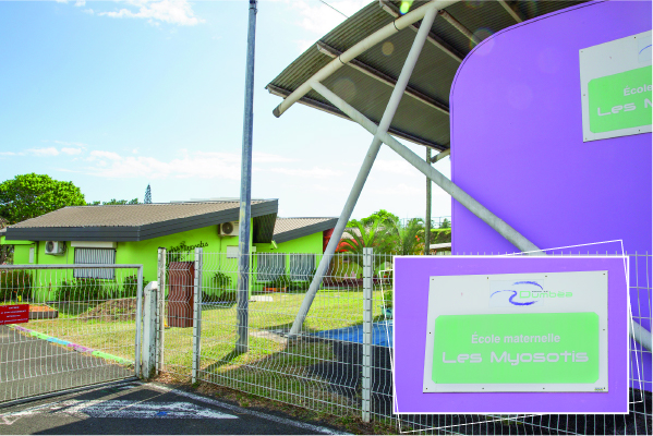 Dumbéa - École Les MYOSOTIS et la province Sud