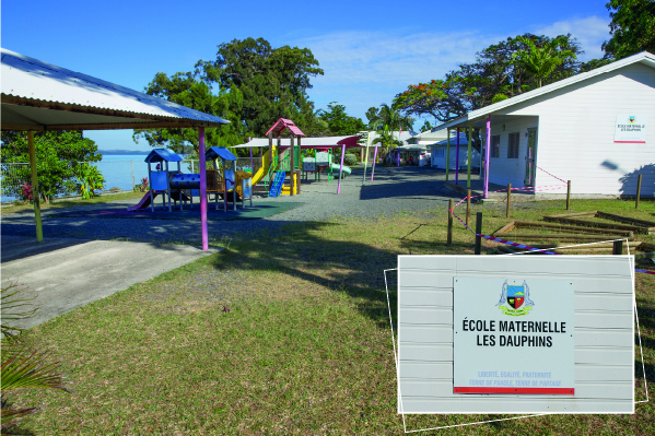 Mont-Dore - École Les DAUPHINS et la province Sud