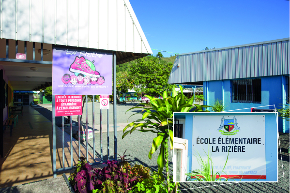 Mont-Dore - École La RIZIERE et la province Sud