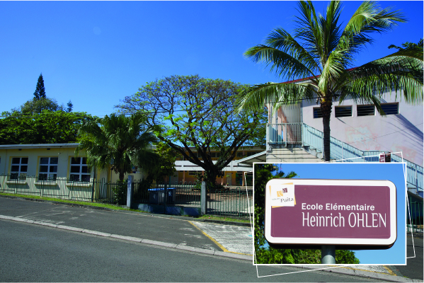 Païta - École Heinrich OHLEN et la province Sud