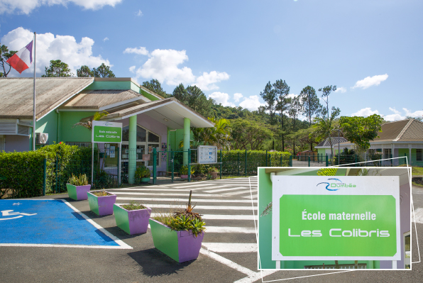 Dumbéa - École Les COLIBRIS et la province Sud