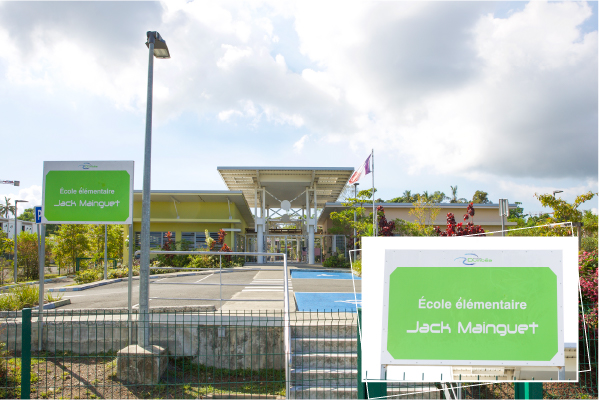Dumbéa - École Jack MAINGUET et la province Sud