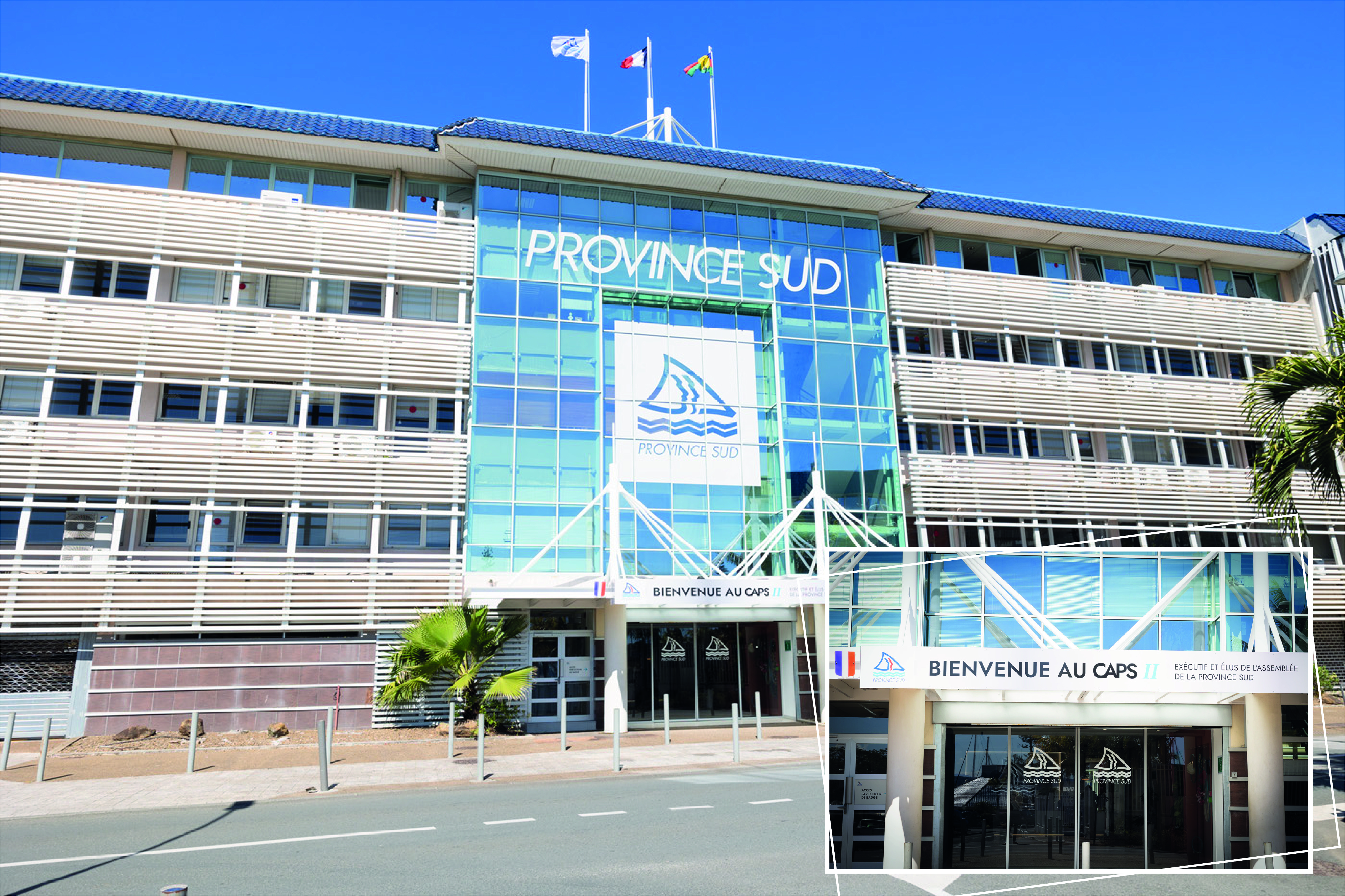 Nouméa - Centre Administratif de la province Sud 2 (CAPS 2) et la province Sud