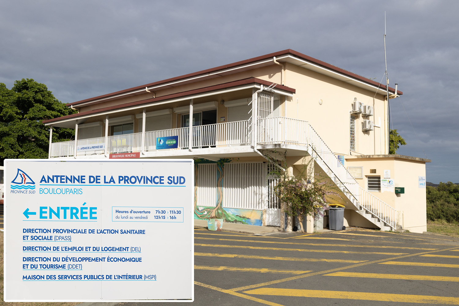 Boulouparis - Espace connecté et la province Sud