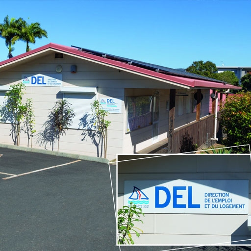 Païta - Antenne provinciale - direction de l'Emploi et du Logement (DEL) et la province Sud