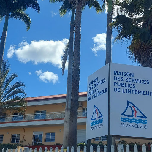 La Foa - Maison des Services Publics de l'Intérieur (MSPI) BIS et la province Sud