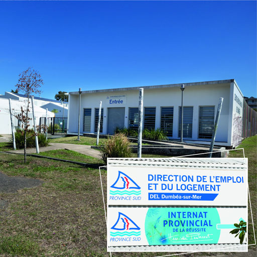 Dumbéa-sur-Mer - Antenne provinciale de la Direction de l'Emploi et du Logement (DEL) et la province Sud