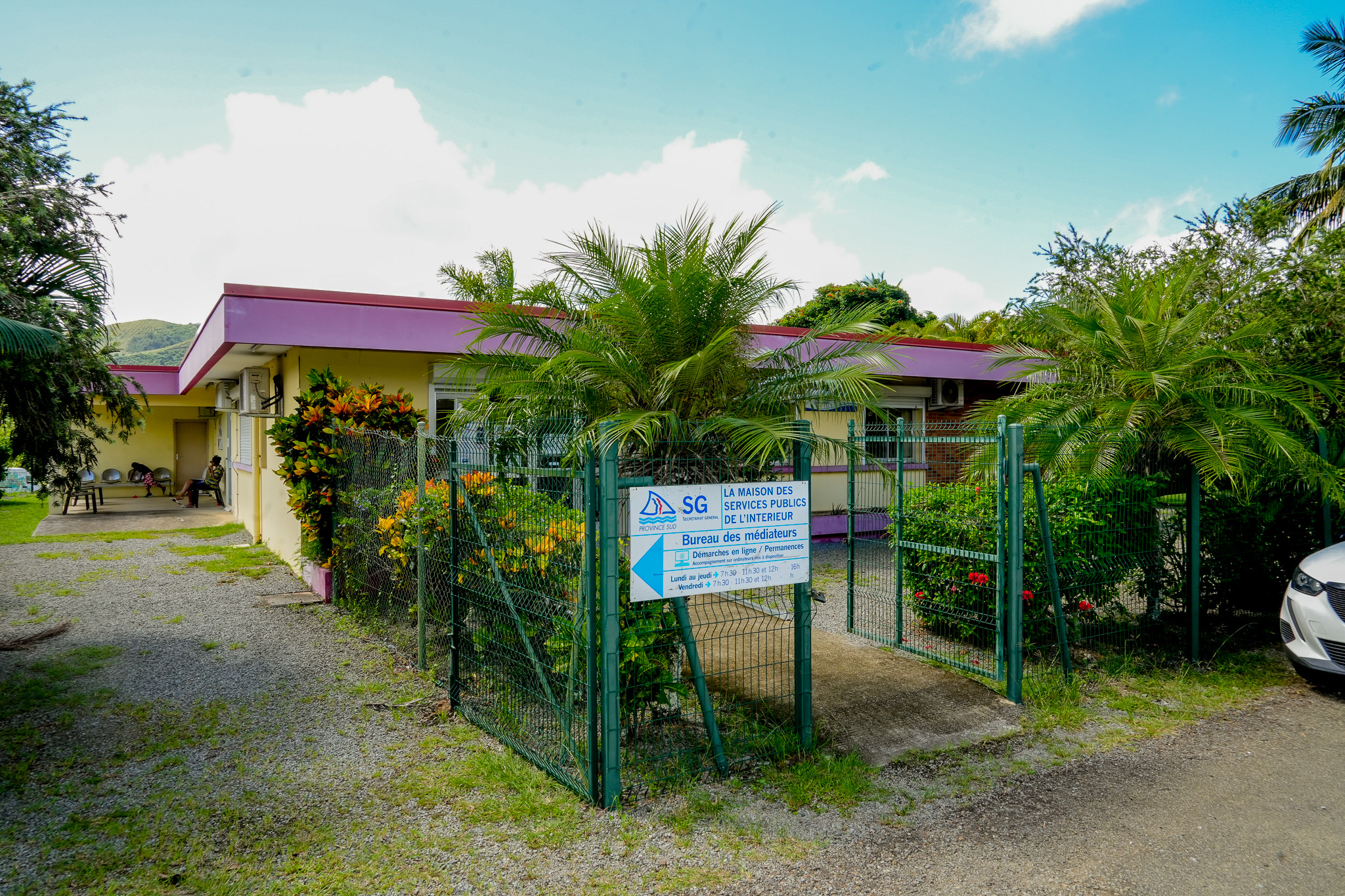 Bourail - Maison des Services Publics de l'Intérieur (MSPI) et la province Sud