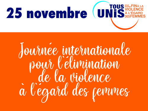 25 novembre : Journée Internationale pour l’élimination des violences à l’égard des femmes