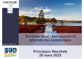 Tourisme local : perception et attentes des calédoniens