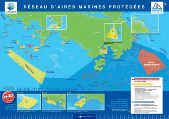 Carte des aires marines protégées