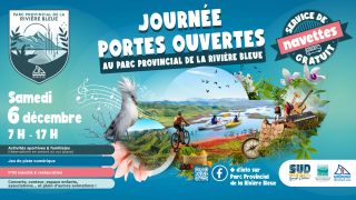 Journée portes ouvertes au Parc Provincial de la Rivière Bleue, le jeudi Juin 12 2025 Journée portes ouvertes au Parc Provincial de la Rivière Bleue