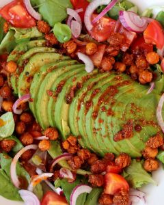 salade avocat pois chiches ©lafeestephaniecom