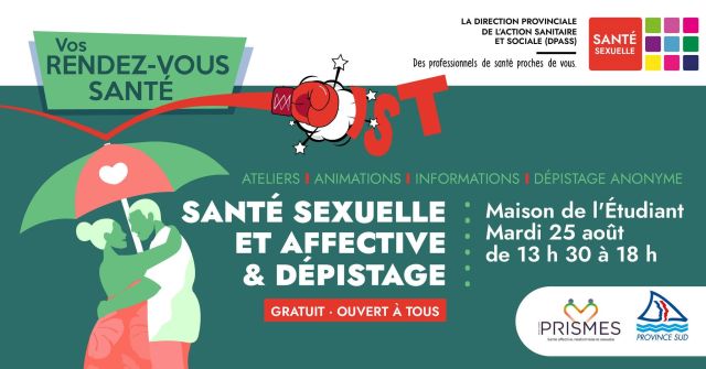Dépistage et santé sexuelle et affective à l’UNC