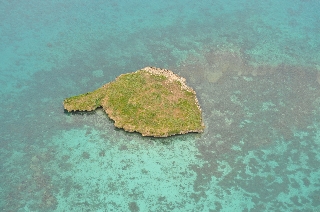 une photo de aérienne Îlots Champignons par Martial Dosdane