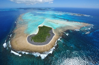 une photo de aérienne Îlot Nuami par Martial Dosdane