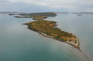 une photo de aérienne Île Geoffroy par Martial Dosdane