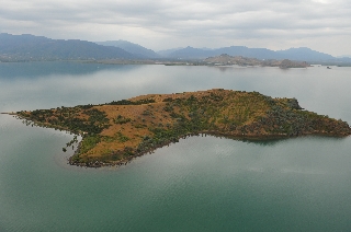 une photo de aérienne Île Geoffroy par Martial Dosdane