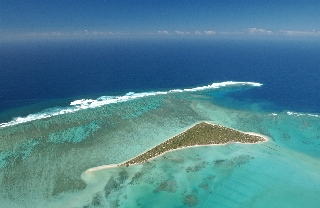 une photo de aérienne Îlot Tenia par Martial Dosdane