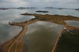 une photo de aérienne Île Gaüa (Île de la Pointe) par Martial Dosdane