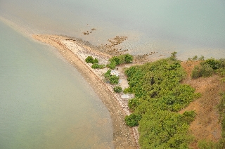 une photo de aérienne Île Gaüa (Île de la Pointe) par Martial Dosdane