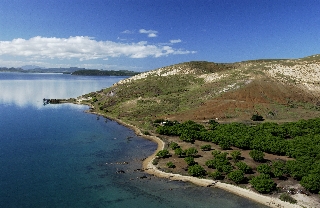 une photo de aérienne Île Hugon par Martial Dosdane