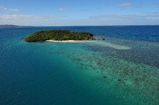 une photo de aérienne Île Moro par Martial Dosdane