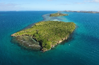 une photo de aérienne Île Moro par Martial Dosdane