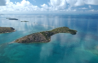une photo de aérienne Île Ndukué par Martial Dosdane