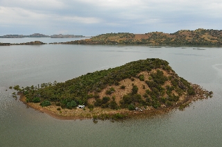 une photo de aérienne Îlot Goui par Martial Dosdane