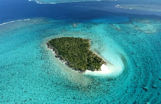 une photo de aérienne Île Verte par Martial Dosdane