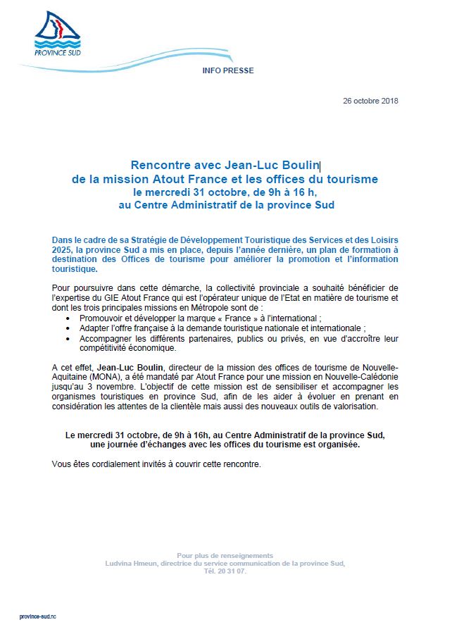 atout france rencontres nationales tourisme