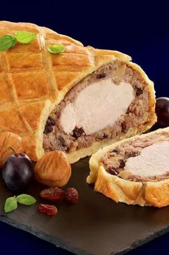 Rôti de dindonneau en croûte