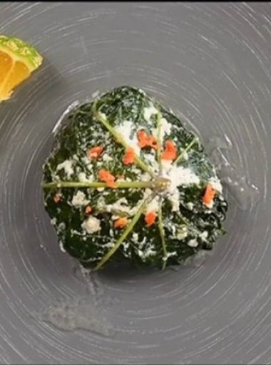 Chou Kanak farci au poisson