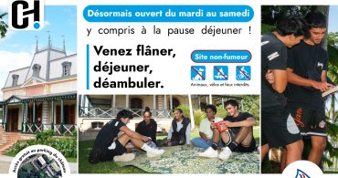 Les gens prennent le temps seul ou entre amis au chateau Hagen à Nouméa en Nouvelle-Calédonie