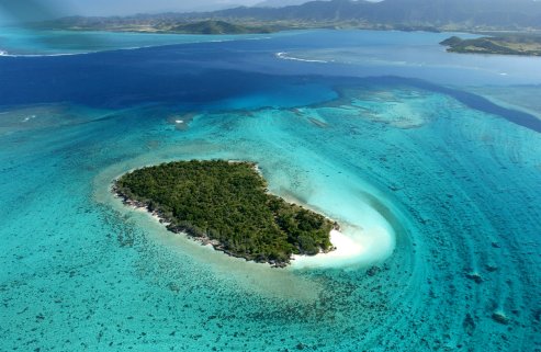 photo d'un îlot d ela province Sud