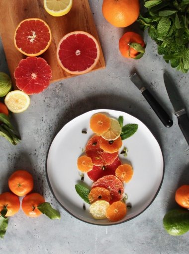 Salade d'Agrumes au Gingembre